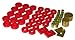 Prothane 7-131 Red Body Mount Kit