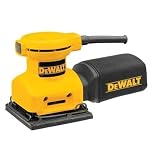 DEWALT DW411 2 Amp Palm Grip 1 4-Sheet Sander with Dust Canister