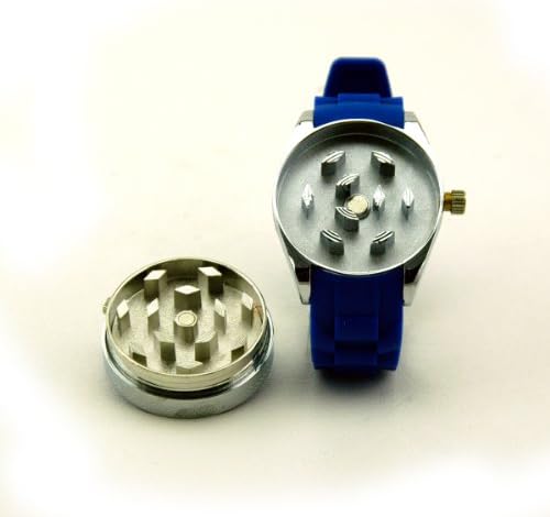 Stash Watch Grinder_Heavy Spike Teeth_Real Watch Size White