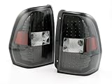 02-08 CHEVROLET CHEVY TRAILBLAZER ALTEZZA TAIL LIGHTS - EURO BLACK STYLE , W/ LED (DEPO-US) PAIR 03 04 05 06 07