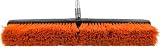 INTELETOOL INTELEBROOM STIFF 611 Interchangeable Professional Grade 24 Inch Stiff Bristle Push Broom Head