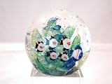 Murano Design Mouth Blown Ocean View Huge Handmade Art Glass Paperweight Tp0046