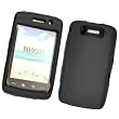 RIM BlackBerry Storm 2 9550 Verizon Silicone Skin Case Cover Black