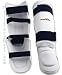 White Vinyl Shin-Instep Guard