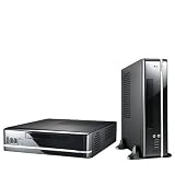 Compucase 8K01 PC Geh&auml;use Desktop 1 x SlimLine 1 x 3.5 Schwarz