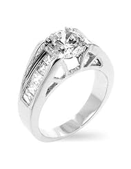 Timeless Clear Engagement Ring