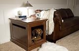 Large Mahogany TownHaus Hideaway Dog House Nightstand End Table