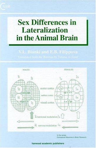 Sex Differences in Lateralization in the Animal Brain (Conceptual Advances in Brain Research)