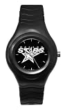 DALLAS STARS SHADOW BLACK SPORT WATCH WITH WHITE LOGO