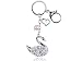 Pearl Bead Bridal Gift Wedding Like Swan Swarovski Crystal Rhinestone Keychain