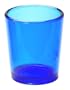 Biedermann & Sons 12 Glass Votive Candle Holders In Cobalt Blue