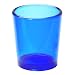Biedermann & Sons 12 Glass Votive Candle Holders In Cobalt Blue
