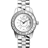 Chritian Dior Watches- Christian Dior Stainless-steel and Sapphire Crystal with Diamond Bezel...