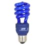 Feit Electric ESL13T/B 13-Watt Compact Fluorescent Mini Twist Bulb (60-Watt Incandescent Equivalent), Blue