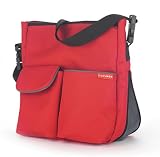 Expo Diaper Bag in Red Canvas