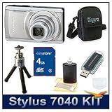 Cheap Olympus Stylus 7040 Digital Camera (Titanium), 14 Megapixel, 28mm Lens w/ 7x Optical Zoom, 3