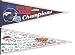 Denver Broncos Super Bowl 32 Champions Pennants - 2 Pennant Lot