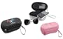 Splash-proof Speaker Case for iPod, iPhone, Zune MP3 w/ External Controls, Pink