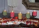 100% Beeswax Candles - Single 2 1/4 x 5 Hand Rolled Pillar in NATURAL (3rd candle from left side)