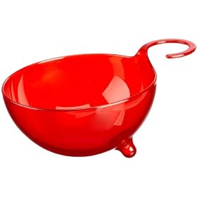 A di Alessi Moom Bowl, Red