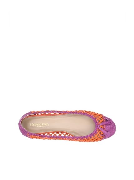 Chelsea Paris Women's Boho Woven Ballet Flat Chelsea Paris Women's Boho Woven Ballet Flat