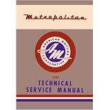 1954 AMC METROPOLITAN Service Shop Repair Manual Book by Chrysler