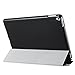 iPad Pro 9.7 Case, Kuool® Slim Fit Smart Folio Leather Case Cover with with Trifold Stand Auto Wake/Sleep Feature for Apple iPad Pro 9.7 Inch (2016 Model)-Black