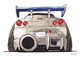 2 FAST 2 FURIOUS SKYLINE KOOLART image ceramic mug 1784