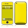Solid State Yellow Design Protector Skin Decal Sticker for Apple 3G iPhone / iPhone 3GS 3G S