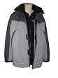 Mens Pulse 3-in-1 Systems Performance Snowboard/Ski Jacket Coat Parka, Gray/Charcoal, Red/Charcoal, S-XL and 2X-4X Regular and Big Sizes
