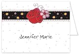 Ladybug Baby Thank You Cards - Set of 20