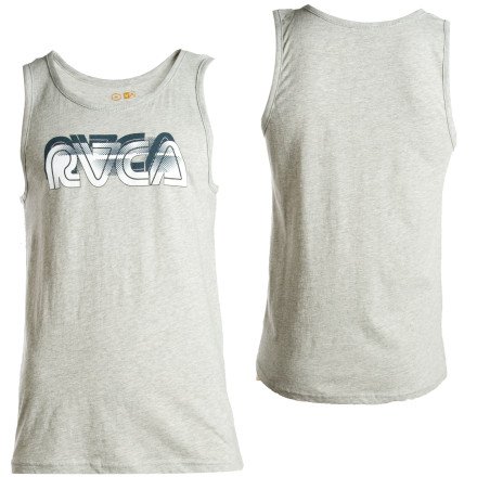 Sever RVCA Tank Top - Men's Heather Gray, S