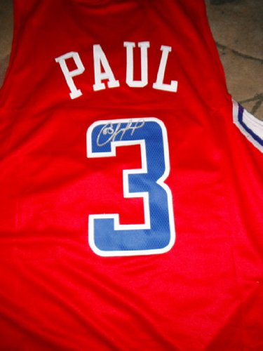 Chris Paul Los Angeles Clippers Autographed Hand Signed Basketball Jersey