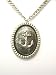 Metal and Stone Anchor Pendant Unisex Rocker Necklace by Gasoline Glamour