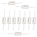 uxcell 10x 5W Watt 0.1 Ohm 5% Ceramic Cement Power Resistors