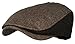 Men's Herringbone Wool Tweed Newsboy Ivy Cabbie Driving Hat