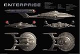 Star Trek - Enterprise - TV Show Poster: Enterprise NX-01 (Size: 40'' x 27'')