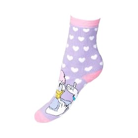 Disney Daisy Duck Baby Tot Slipper Socks Age 1-3 New
