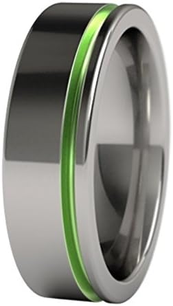 Zuzu - Colored Titanium Ring Size 9, Width 10