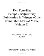 Der Tonwille: Pamphlets in Witness of the Immutable Laws of Music Volume II