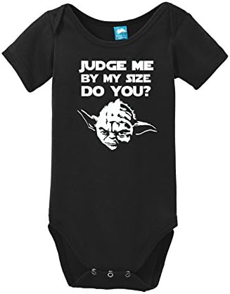 Star Wars Parody Funny Baby Onesie Bodysuit Toddler Shirt Yoda Storm Pooper Jedi (12 months, Yoda Size Onesie)