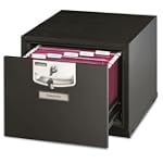SAVE $65.32 - SENTRY Fire-Safe Stackable Locking File, 16-5/8 x 18-1/2 x 14-1/4, Black $164.68
