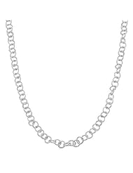 Sterling Silver Rolo Link Chain (18 Inch)