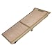 Pet Gear Short Bi-Fold Carpeted Pet Ramp For Cats And Dogs, Tan