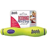 KONG Air Dog Squeakair Stick Dog Toy, Medium, Yellow
