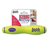 KONG Air Dog Squeaker Stick Dog Toy, Large, Yellow