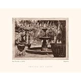 Augustine - Patio Fountain in Seville Size 16.75x12.5 Art Poster PRINT Joseph Augustine... by Library Images