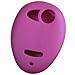 KeyGuardz Purple Rubber Keyless Entry Remote Key Fob Skin Cover Protector