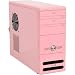 Electronics : I-Cute Piano Pink Mid Tower Case