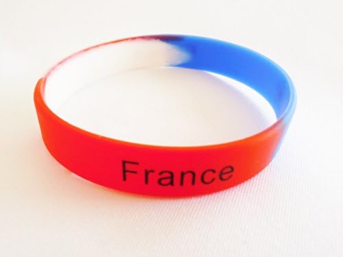 2014 FIFA Brazil WORLD CUP Sport Bracelet Souvenir Soccer Wristbands France Silicone #1